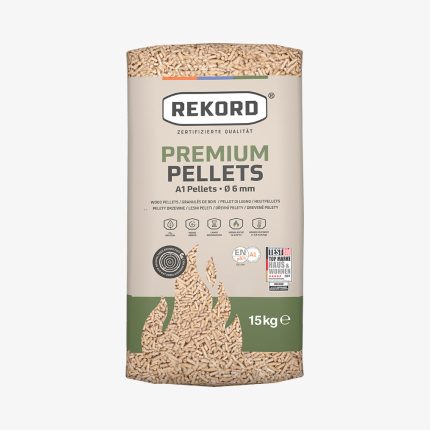 REKORD Holzpellets A1 ENplus 15 kg Sack
